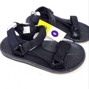 New Mens Black Sports Sandals Durable Hiking Sandals Mens Size 6‎